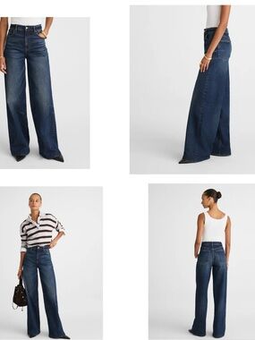 Madewell
Petite Superwide-Leg Jeans
Kipton WashComfort Stretch